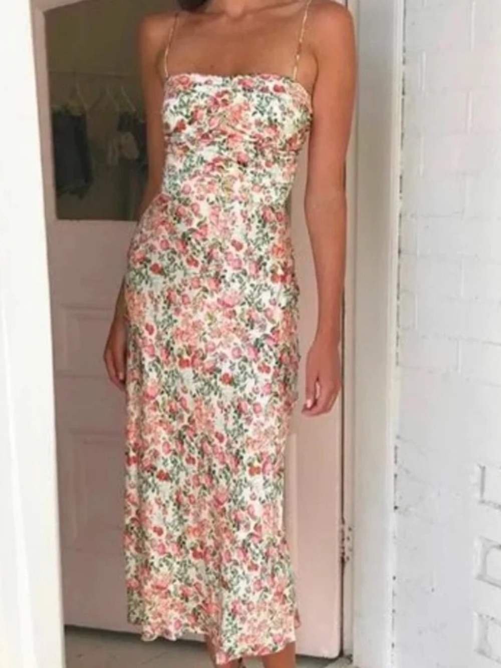 Bec + Bridge Camellia delights midi dress EUC Size 10